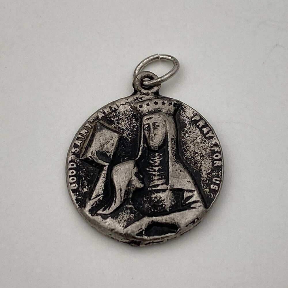 Vintage Medal Church of St Jean Baptiste New York City NYC St Ann Beautiful